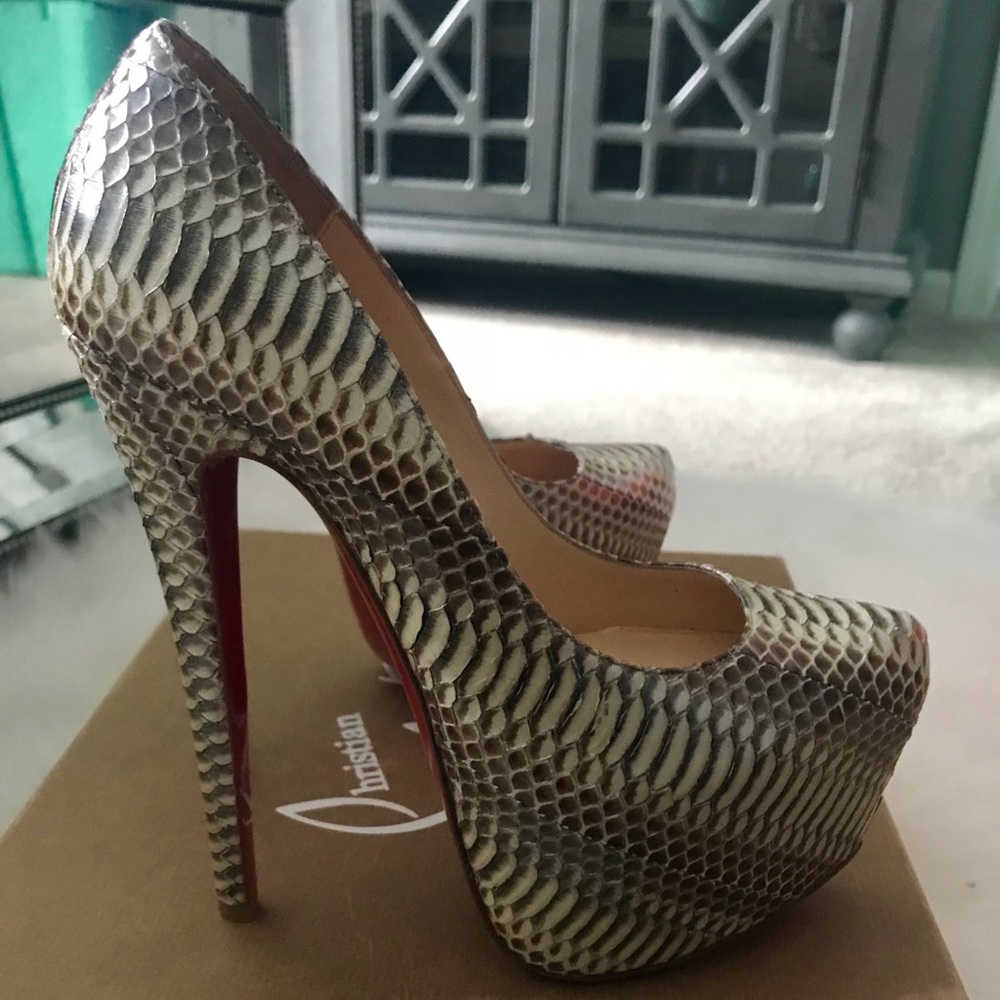 Christian Louboutin 160mm Daffodile Naturel